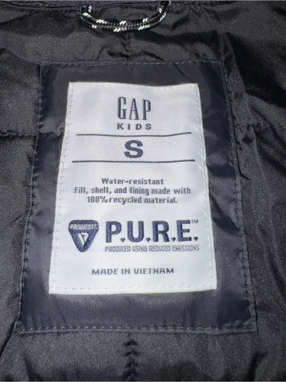 GAP Kids Lightweight Puffer Jacket Size Small 6-7